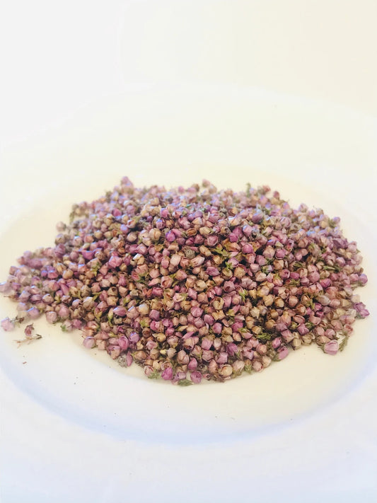Rubbed Heather Flower