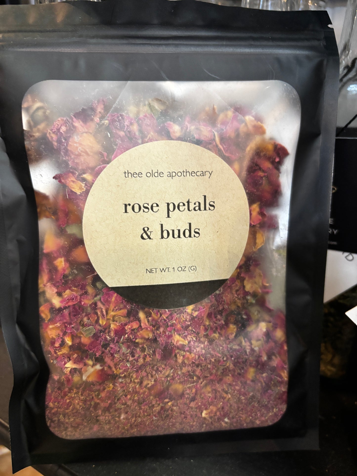 Rose Petals and Buds
