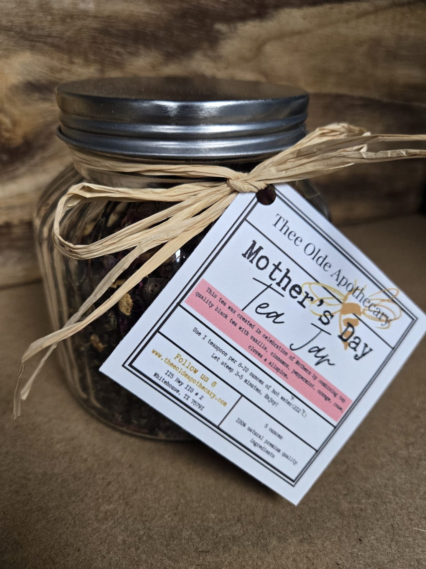 Mothers Day Tea Jar