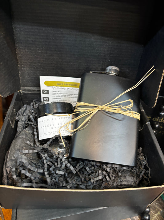 Whiskey Flask Infusion Box Set
