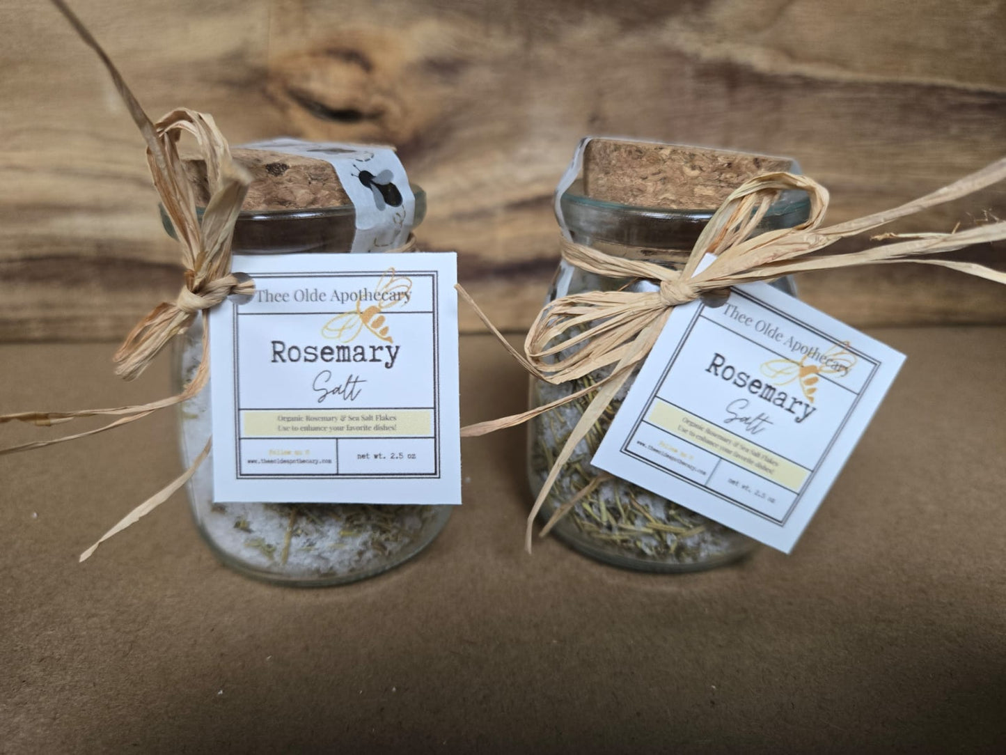 Rosemary Salt Jar