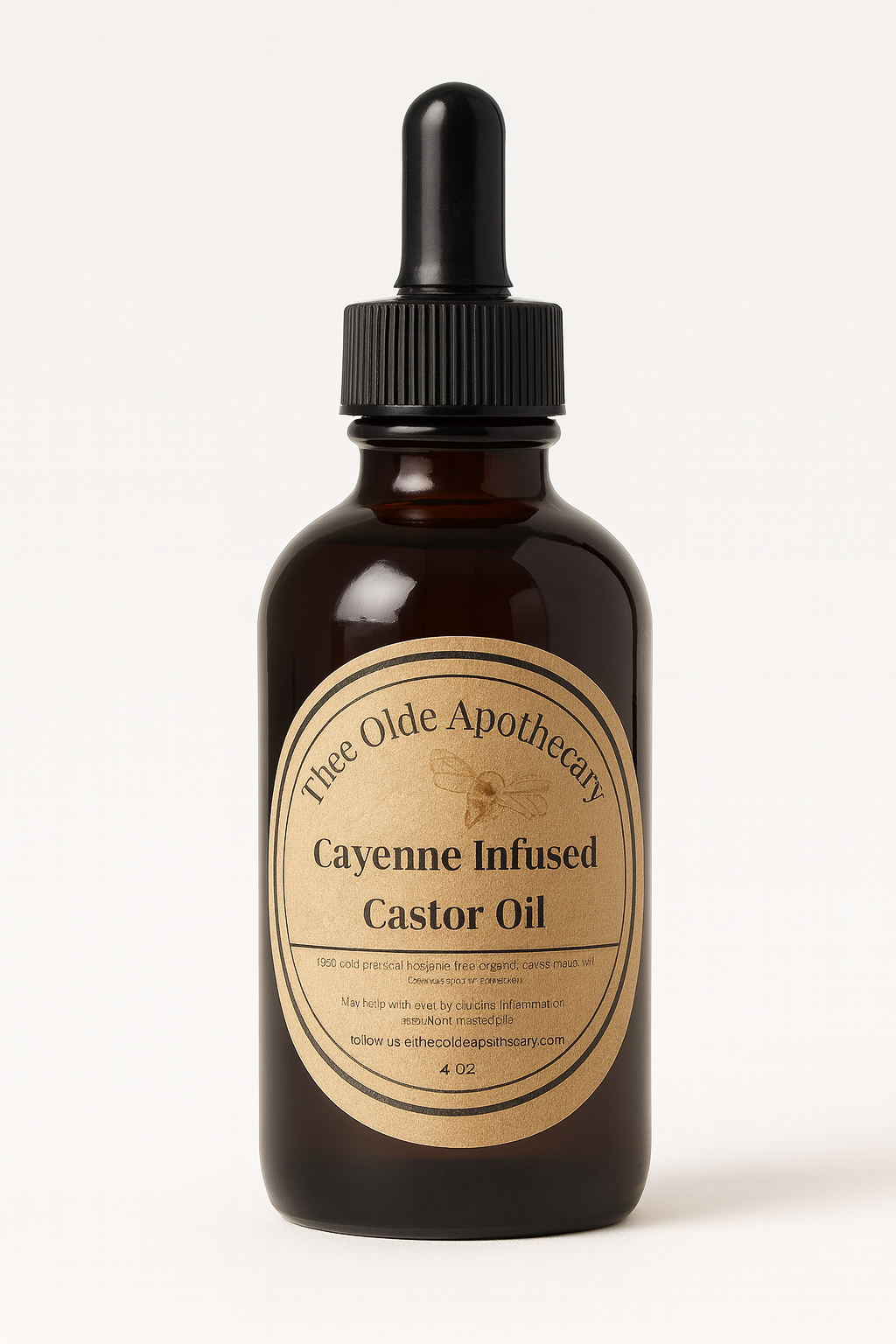Cayenne Infused Castor Oil