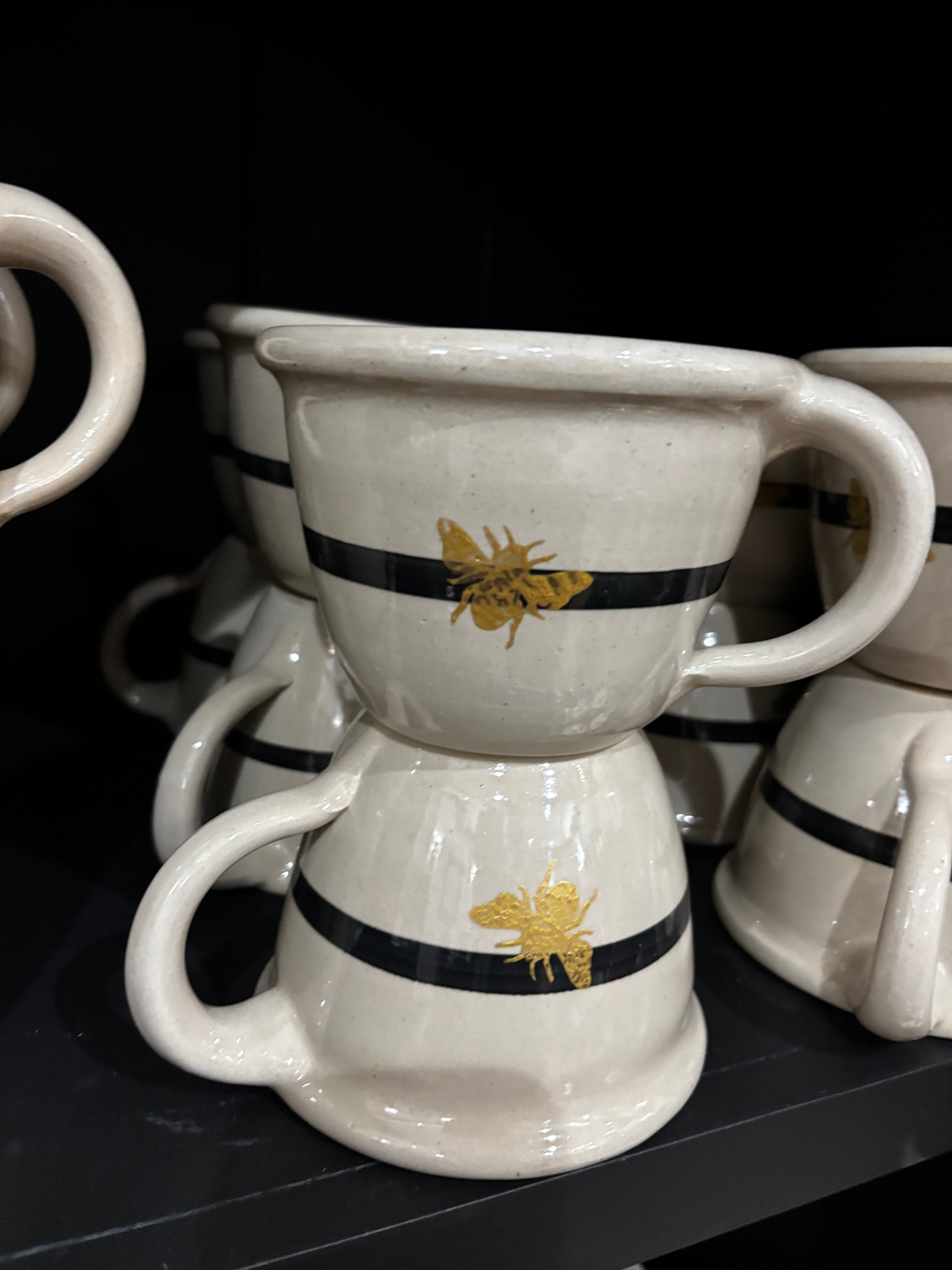 Handmade Stoneware Latte Mug