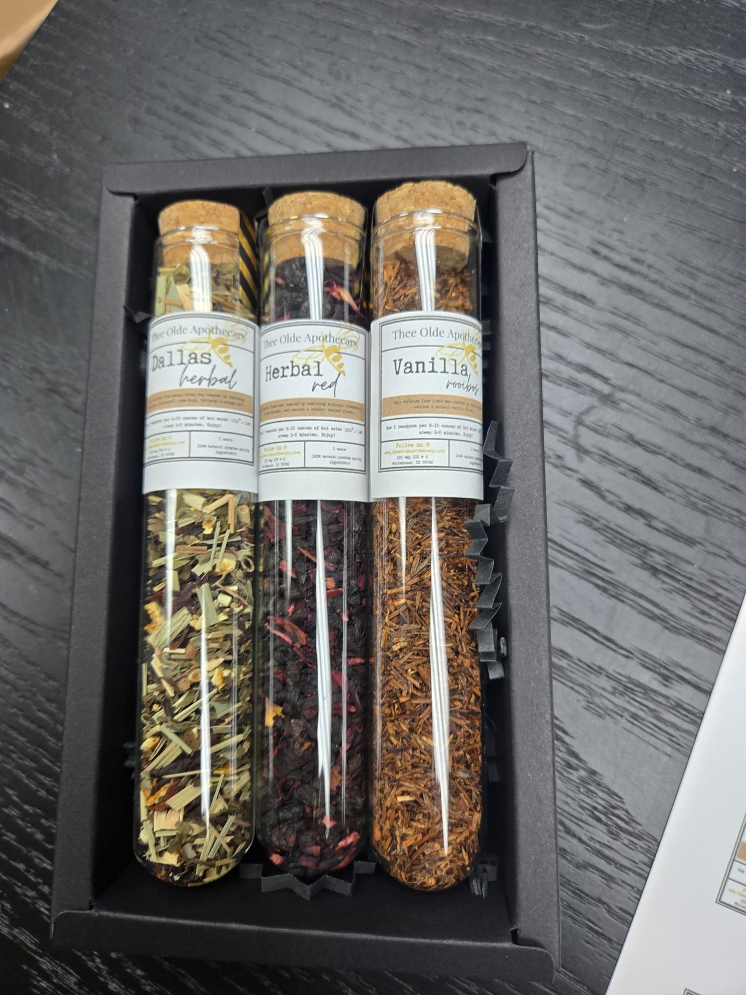 Tea Tube Sampler