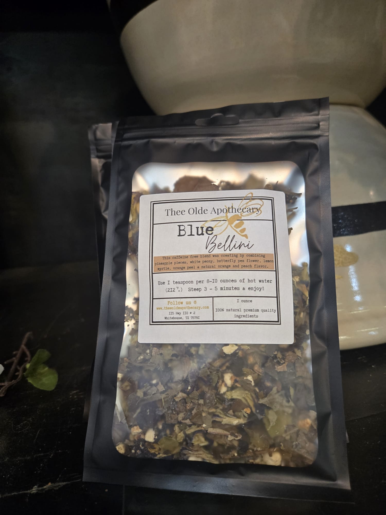 Blue Bellini Tea