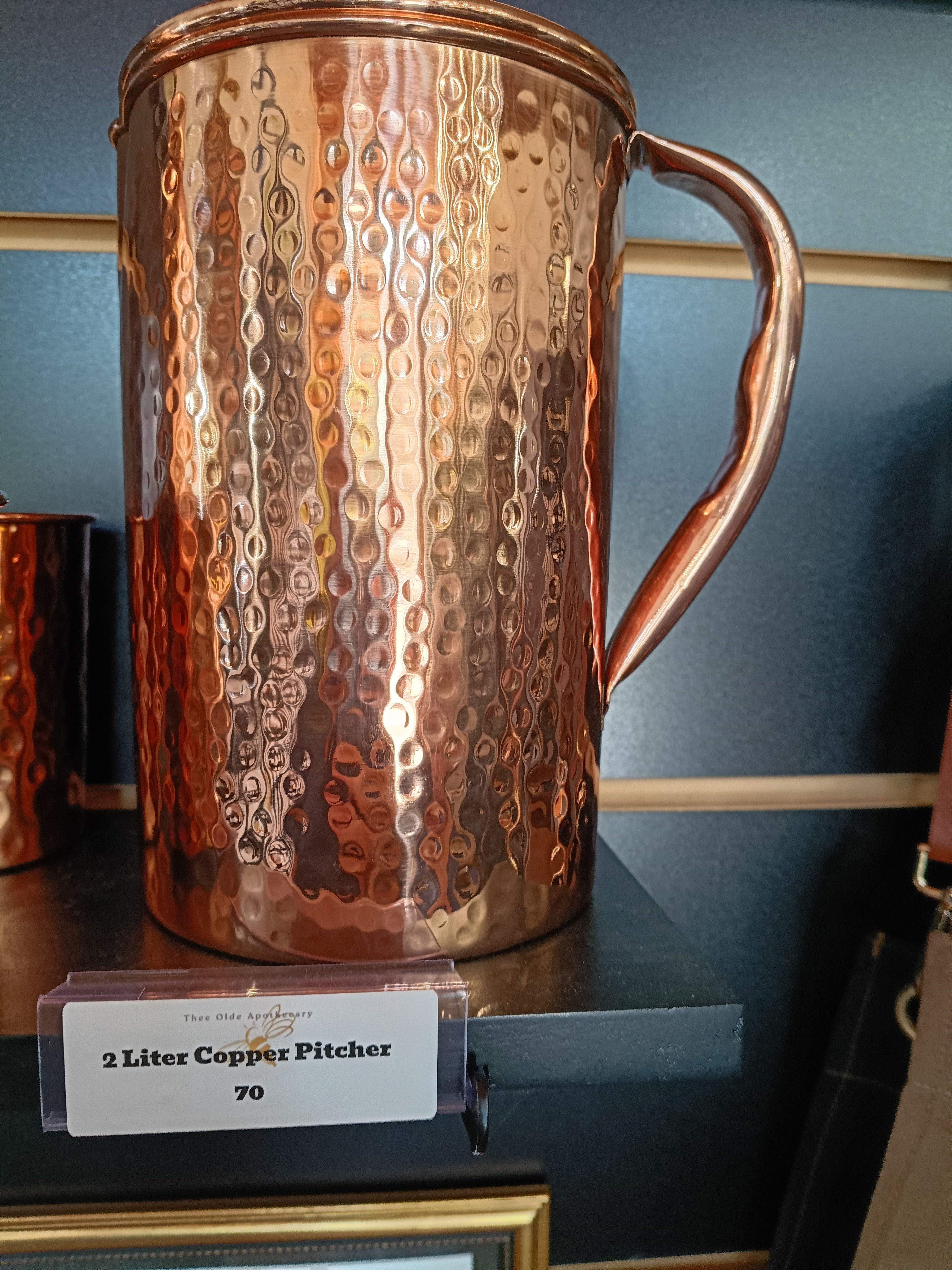 2 Liter Copper Pitcher